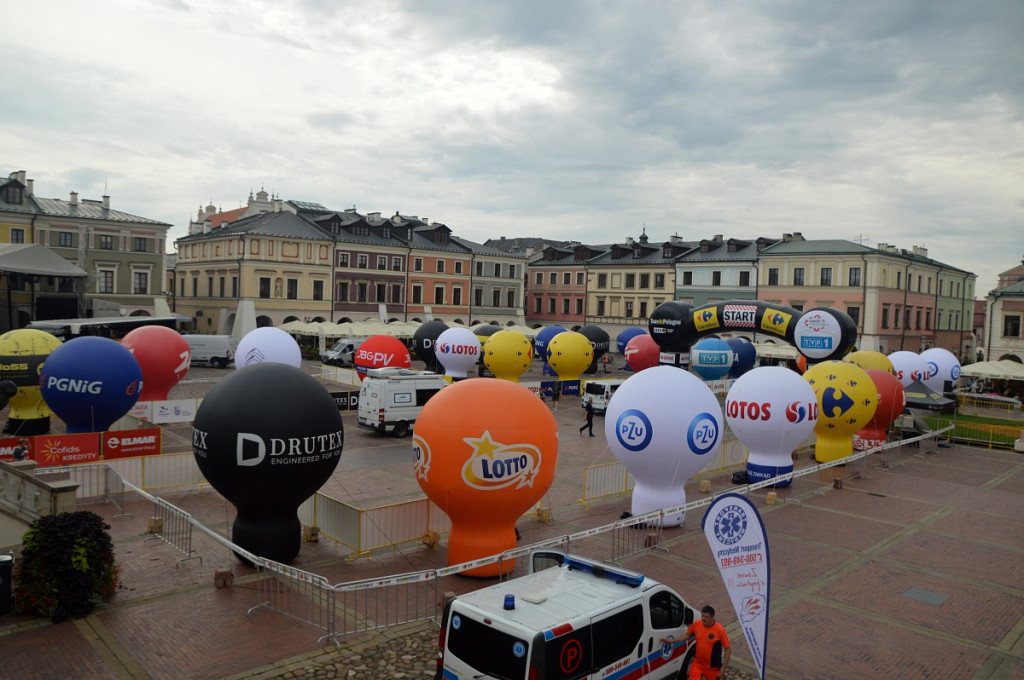Start Tour de Pologne z Zamościa
