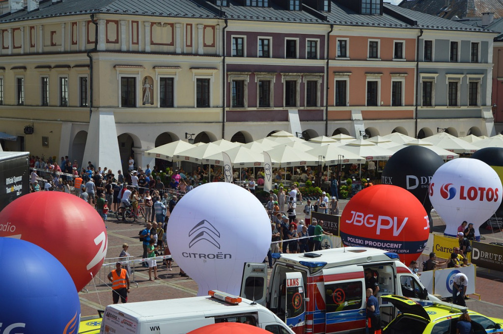 Start Tour de Pologne z Zamościa