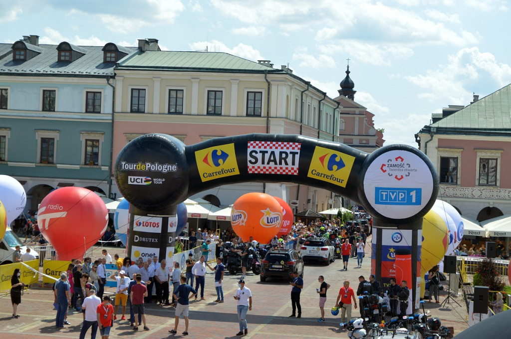 Start Tour de Pologne z Zamościa