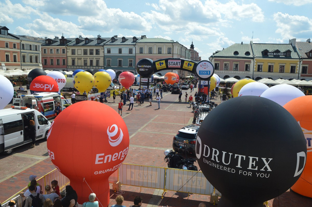 Start Tour de Pologne z Zamościa