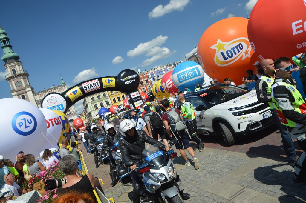 Start Tour de Pologne z Zamościa
