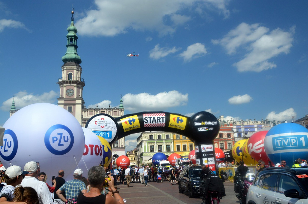 Start Tour de Pologne z Zamościa