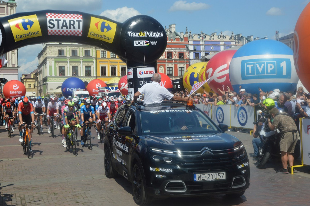 Start Tour de Pologne z Zamościa
