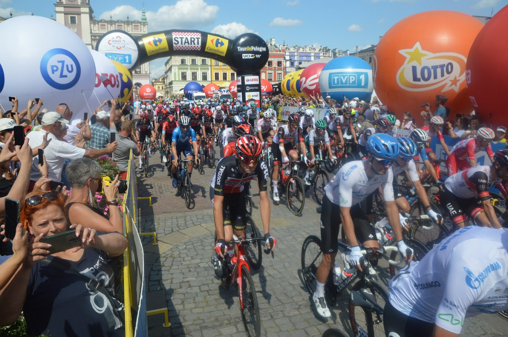 Start Tour de Pologne z Zamościa