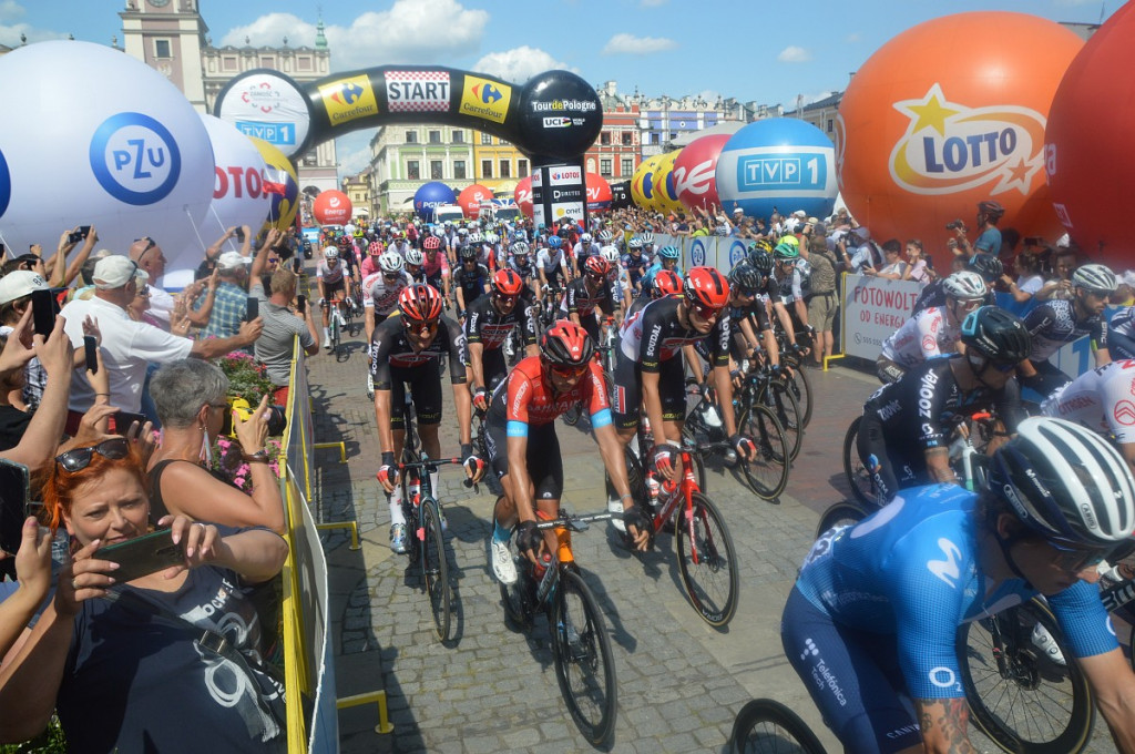 Start Tour de Pologne z Zamościa