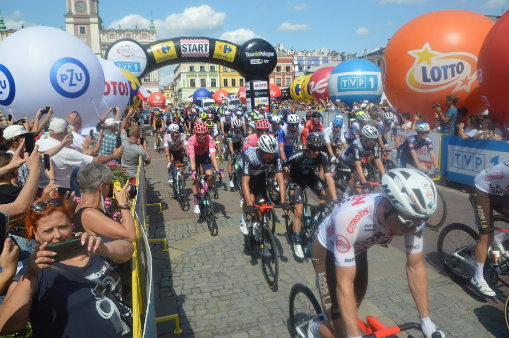 Start Tour de Pologne z Zamościa