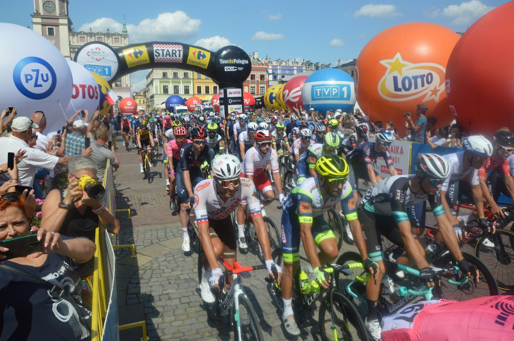 Start Tour de Pologne z Zamościa
