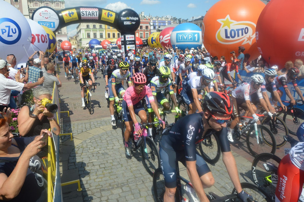Start Tour de Pologne z Zamościa