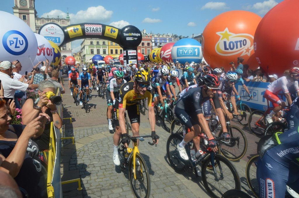 Start Tour de Pologne z Zamościa