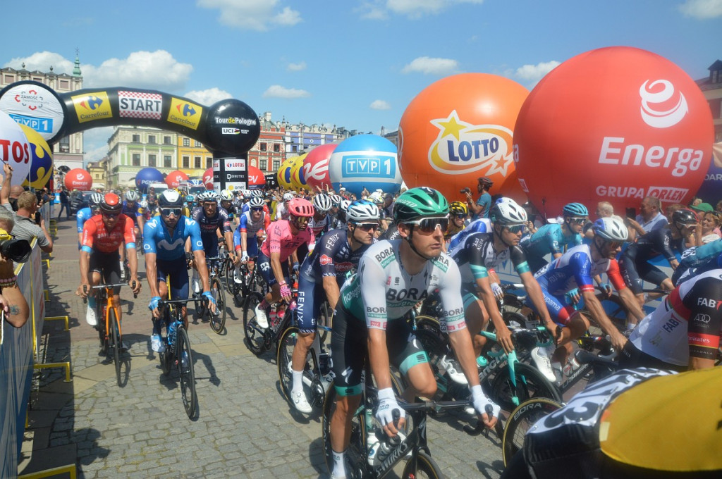 Start Tour de Pologne z Zamościa