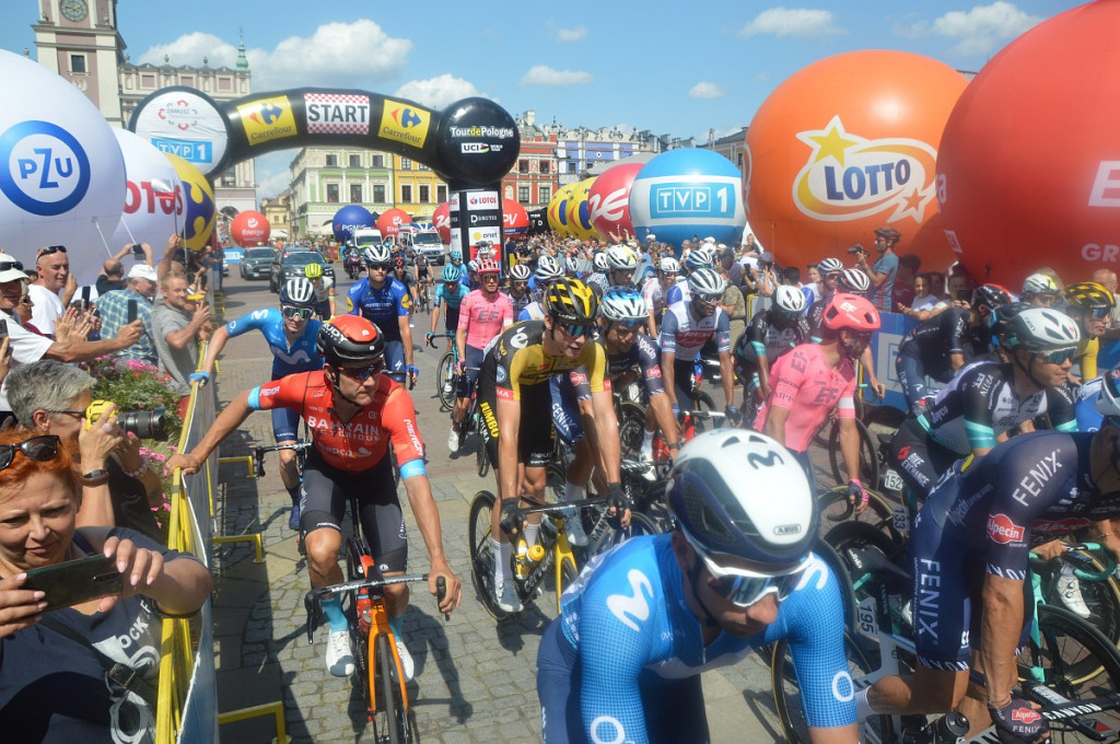 Start Tour de Pologne z Zamościa