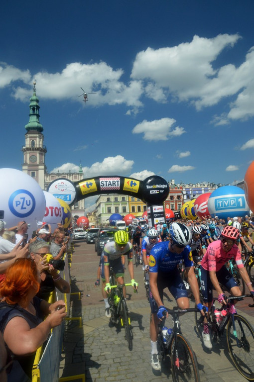 Start Tour de Pologne z Zamościa