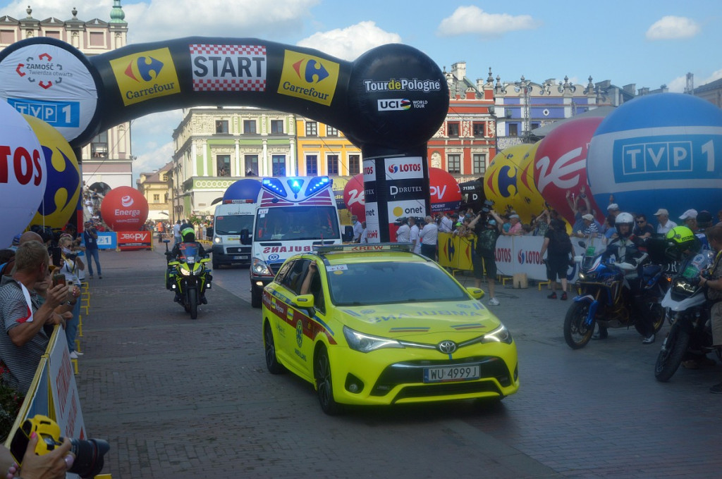 Start Tour de Pologne z Zamościa