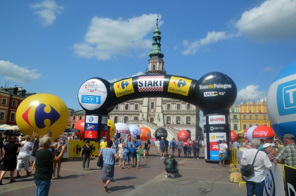Start Tour de Pologne z Zamościa