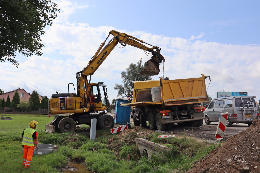 Utrudnienia na drodze wojewódzkiej Nr 835 od Biłgoraja i Tarnogrodu