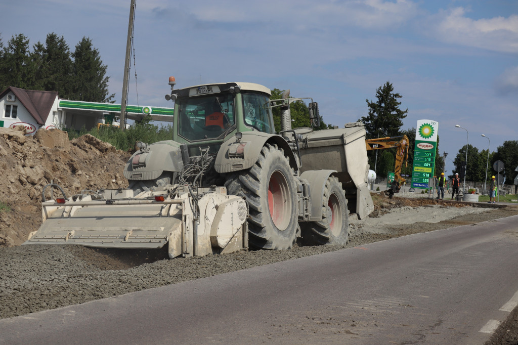 Utrudnienia na drodze wojewódzkiej Nr 835 od Biłgoraja i Tarnogrodu