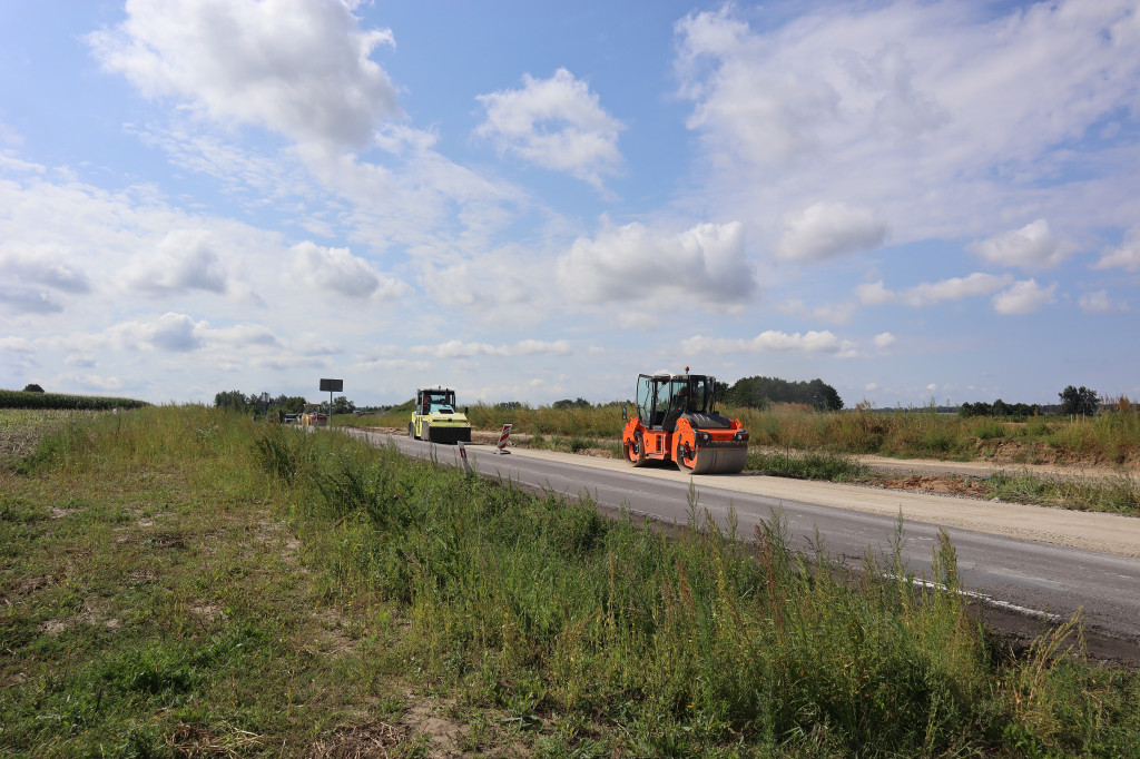 Utrudnienia na drodze wojewódzkiej Nr 835 od Biłgoraja i Tarnogrodu