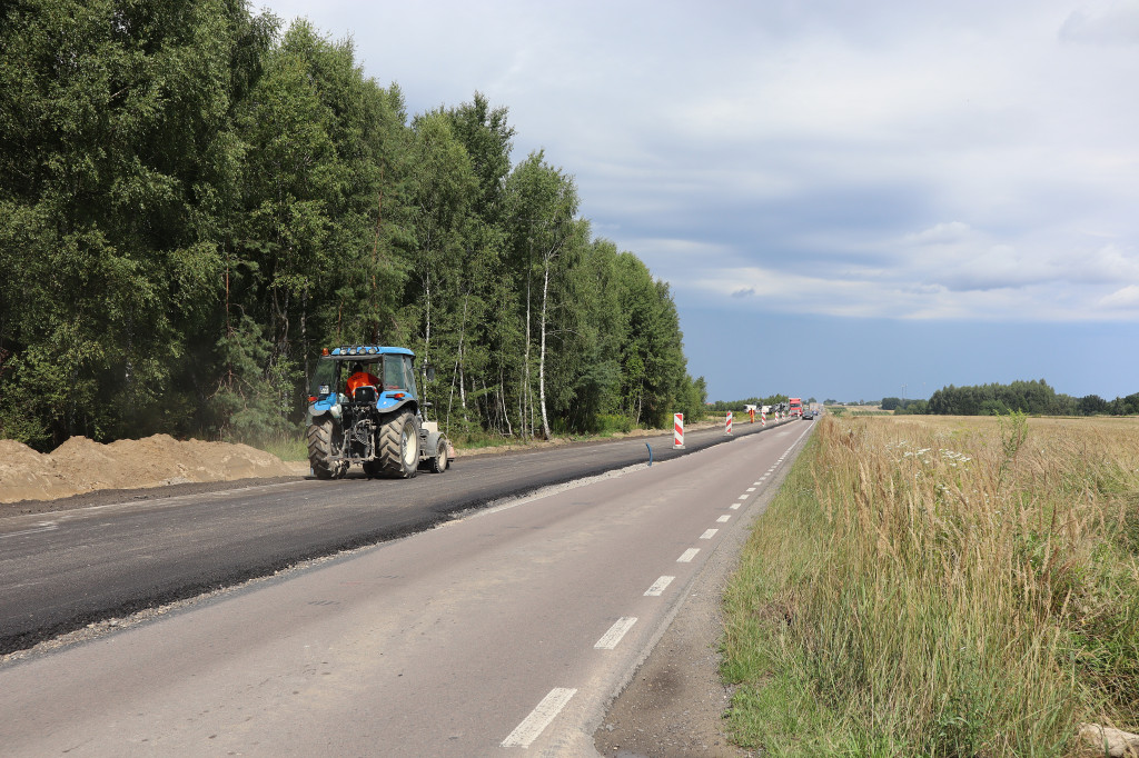 Utrudnienia na drodze wojewódzkiej Nr 835 od Biłgoraja i Tarnogrodu