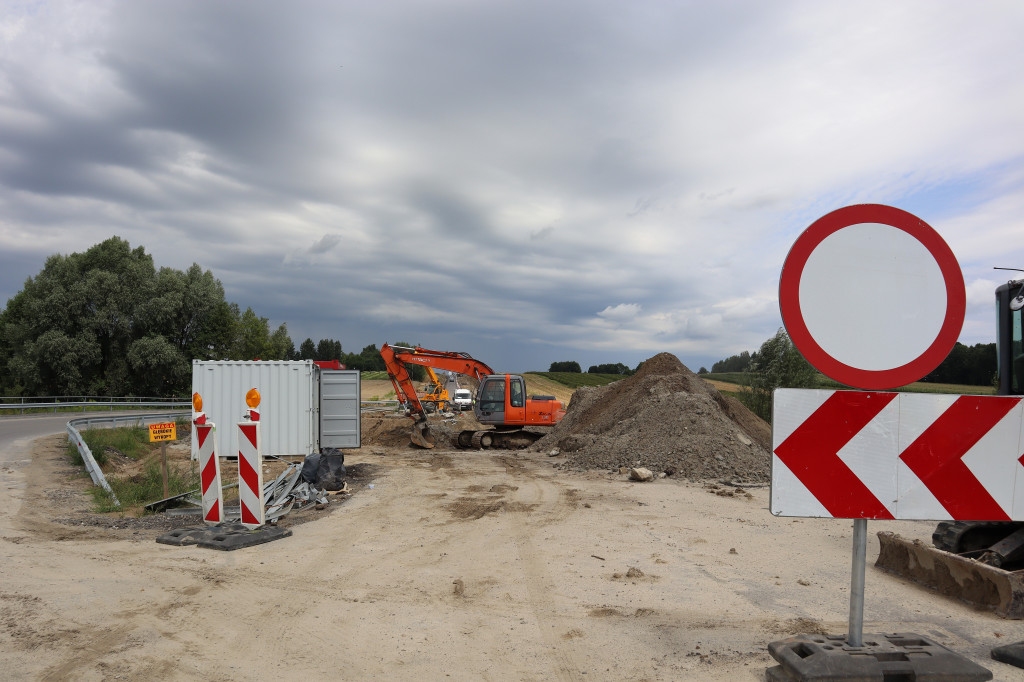 Utrudnienia na drodze wojewódzkiej Nr 835 od Biłgoraja i Tarnogrodu