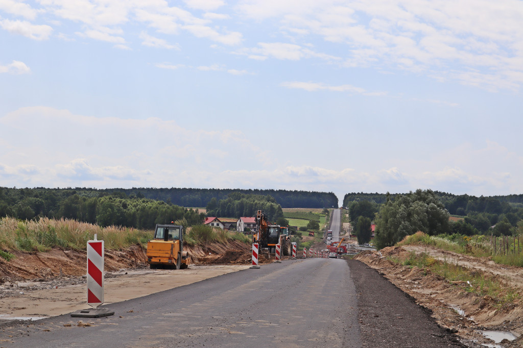 Utrudnienia na drodze wojewódzkiej Nr 835 od Biłgoraja i Tarnogrodu