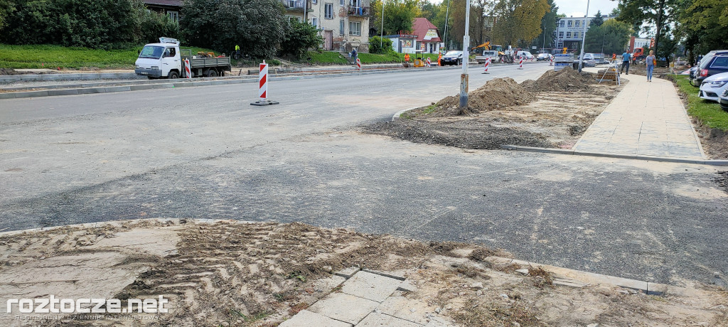 Przebudowa skrzyżowania ulic Partyzantów - Orląt Lwowskich - Odrodzenia