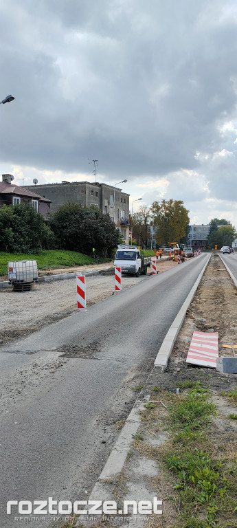 Przebudowa skrzyżowania ulic Partyzantów - Orląt Lwowskich - Odrodzenia