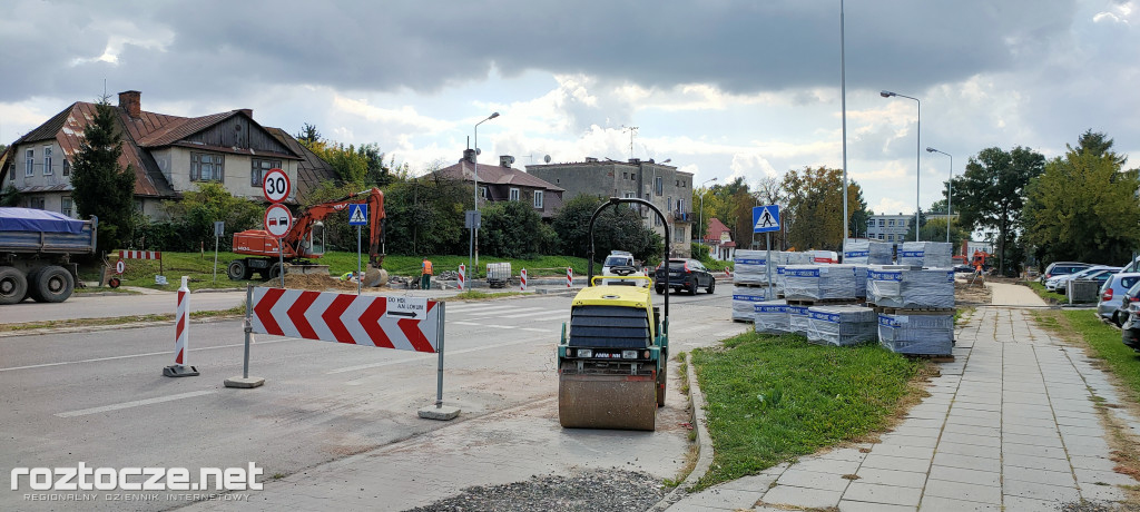 Przebudowa skrzyżowania ulic Partyzantów - Orląt Lwowskich - Odrodzenia