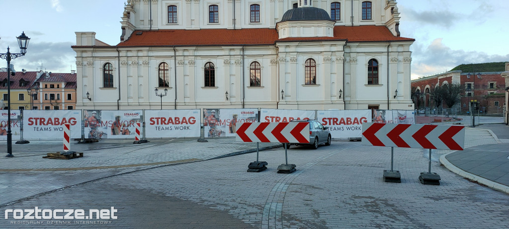 Remont Placu M. Stefanidesa i Placu Wolności w Zamościu