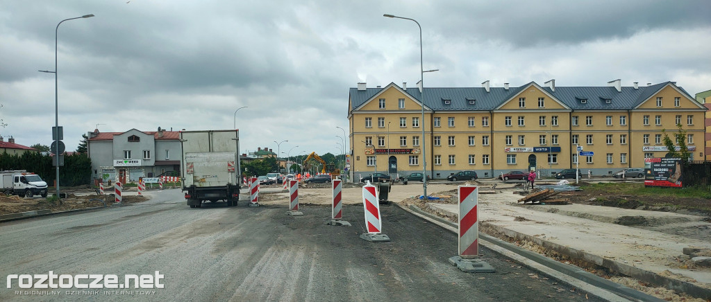 Przebudowa ulic Piłsudskiego - Sadowa - Peowiaków