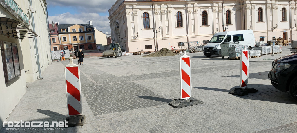 Remont Placu M. Stefanidesa i Placu Wolności w Zamościu