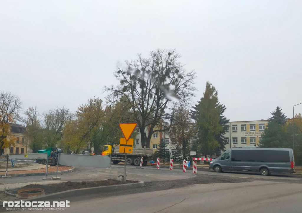 Przebudowa skrzyżowania ulic Partyzantów - Orląt Lwowskich - Odrodzenia