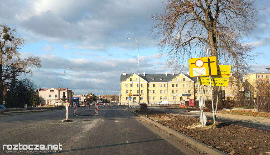 Przebudowa ulic Piłsudskiego - Sadowa - Peowiaków