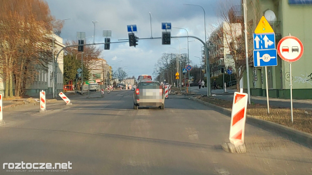 Przebudowa ulic Piłsudskiego - Sadowa - Peowiaków