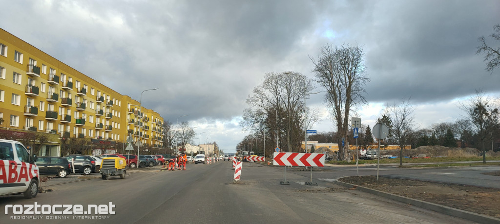 Przebudowa ulic Piłsudskiego - Sadowa - Peowiaków