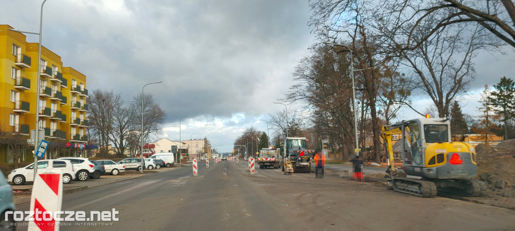 Przebudowa ulic Piłsudskiego - Sadowa - Peowiaków