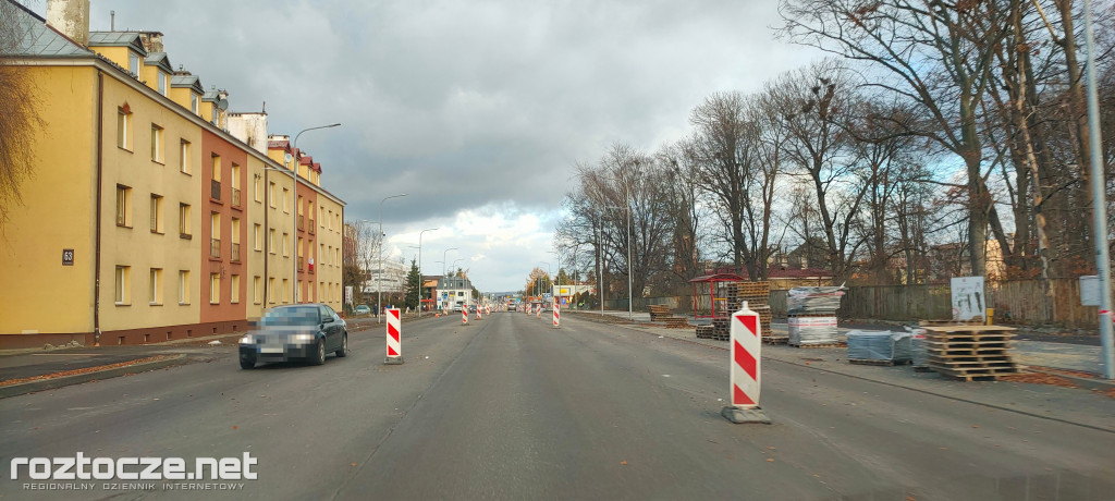 Przebudowa ulic Piłsudskiego - Sadowa - Peowiaków