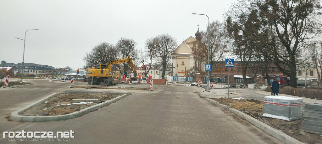 Remont Placu M. Stefanidesa i Placu Wolności w Zamościu