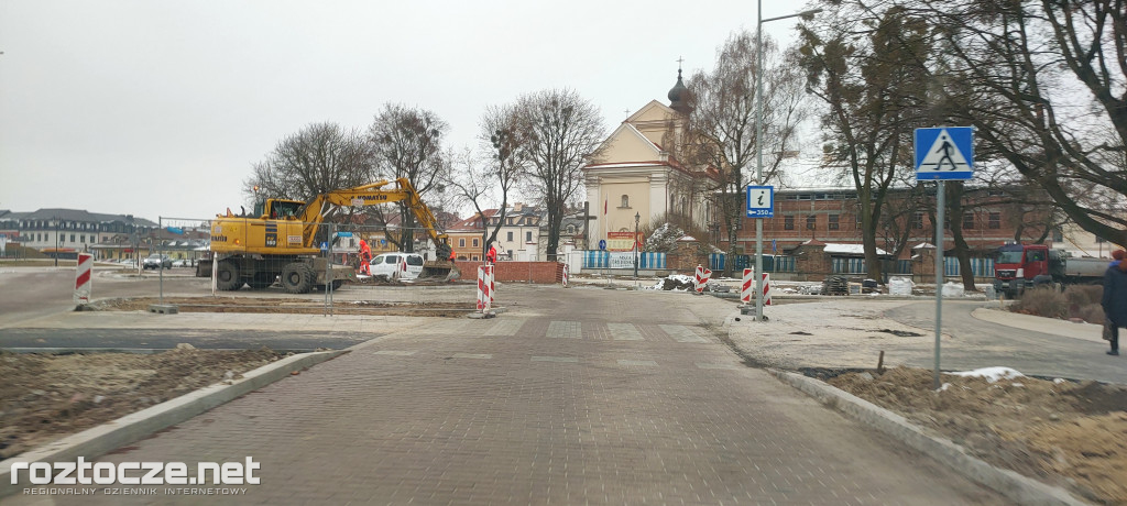 Remont Placu M. Stefanidesa i Placu Wolności w Zamościu