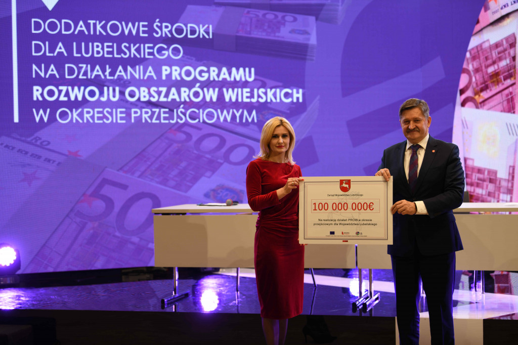 Ponad 100 mln euro dla województwa lubelskiego na realizację PROW