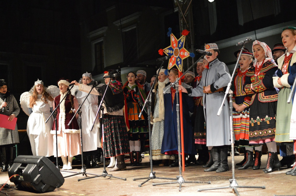 Spotkali się na wspólnej Wigilii Mieszkańców i Zamojskim Kolędowaniu