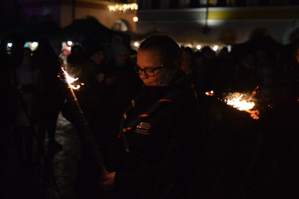 Spotkali się na wspólnej Wigilii Mieszkańców i Zamojskim Kolędowaniu