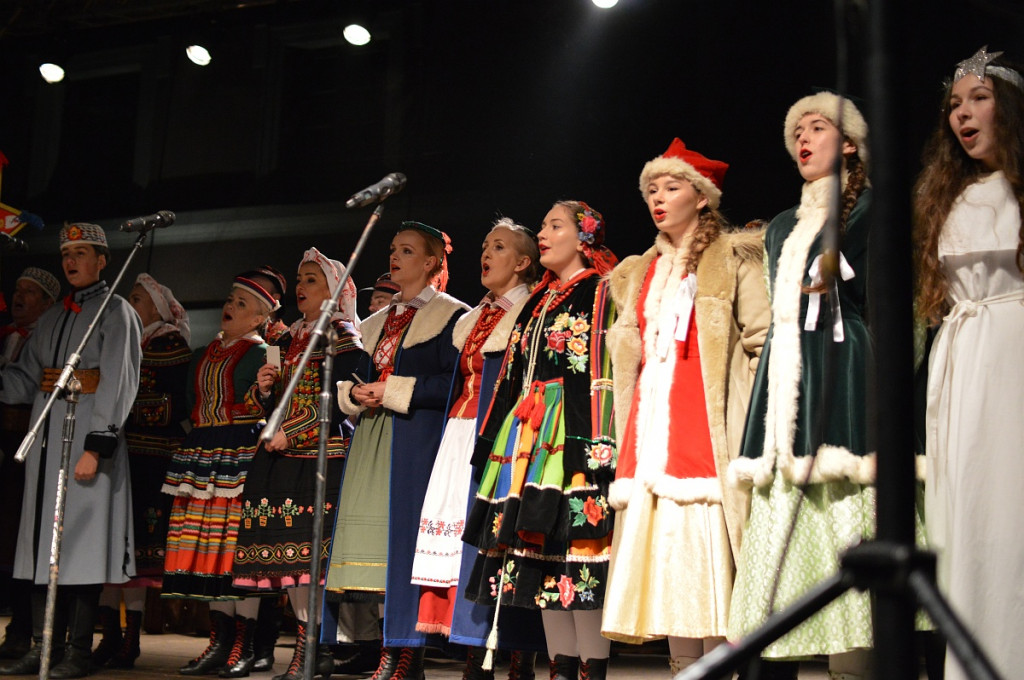 Spotkali się na wspólnej Wigilii Mieszkańców i Zamojskim Kolędowaniu