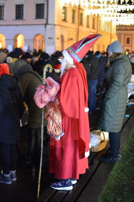 Spotkali się na wspólnej Wigilii Mieszkańców i Zamojskim Kolędowaniu