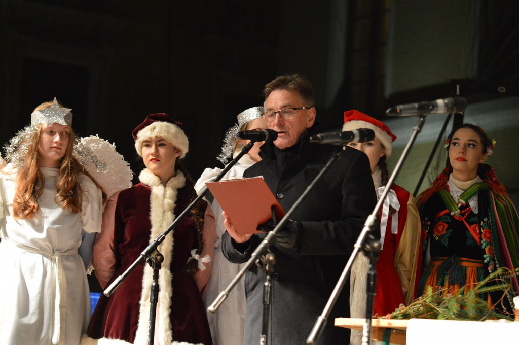 Spotkali się na wspólnej Wigilii Mieszkańców i Zamojskim Kolędowaniu