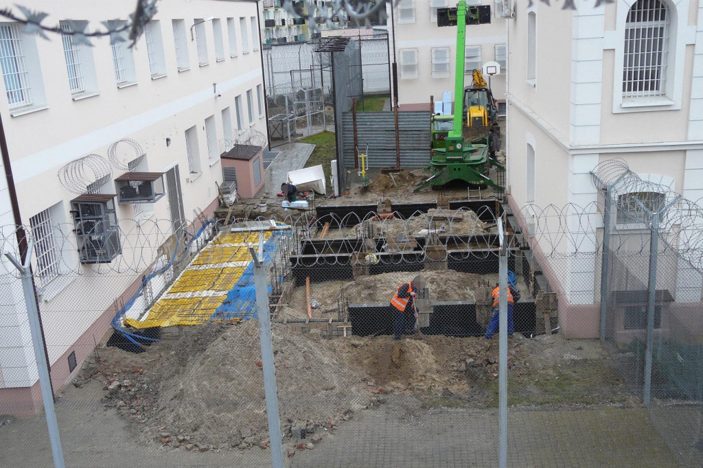 Rozbudowa w Zakładzie Karnym rozpoczęta