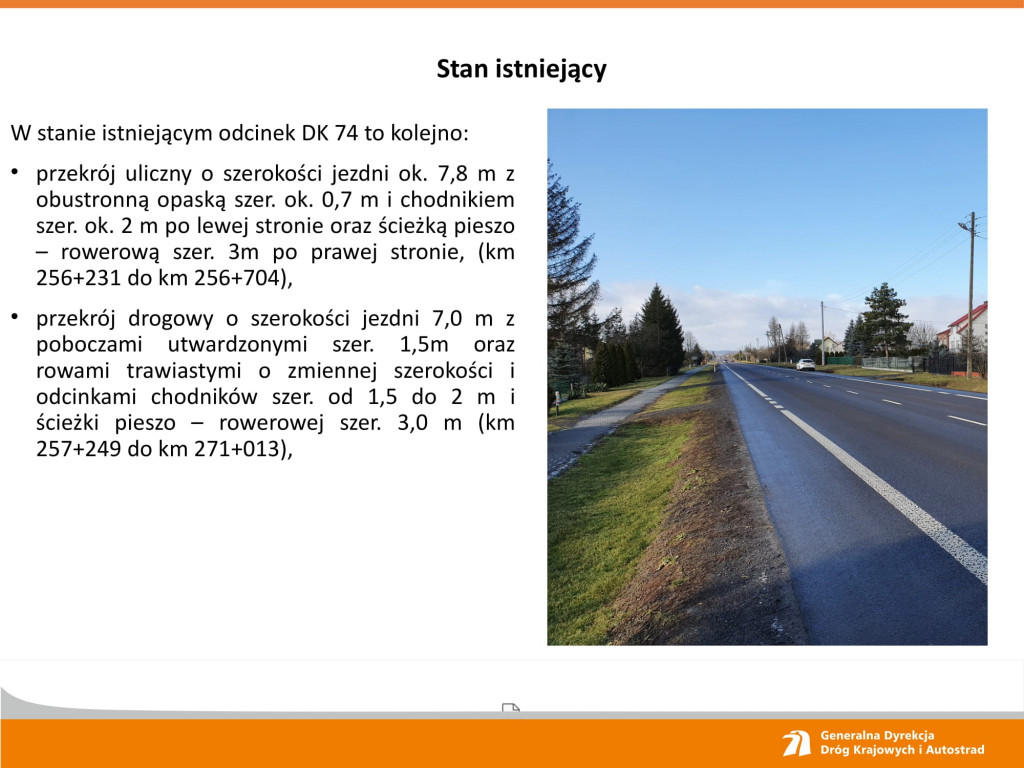 Rozbudowa drogi krajowej nr 74 na odcinku Klemensów-Zamość