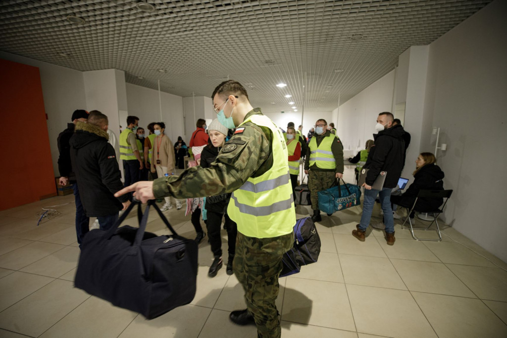 Lubelscy terytorialsi zwiększają pomoc dla uchodźców z Ukrainy