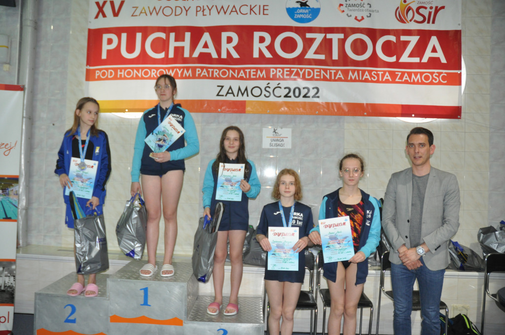 VX zawody pływackie o PUCHAR ROZTOCZA