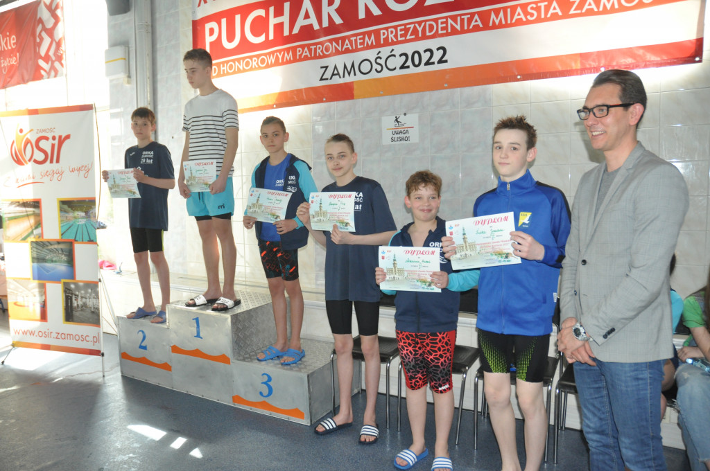 VX zawody pływackie o PUCHAR ROZTOCZA