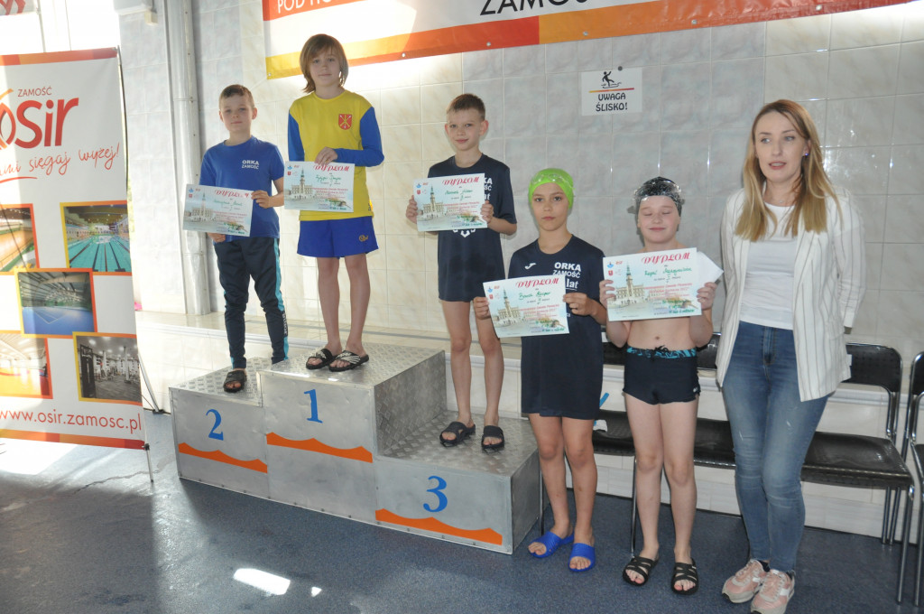 VX zawody pływackie o PUCHAR ROZTOCZA